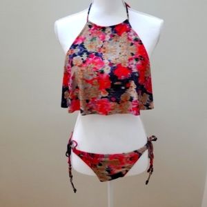 Bond eye Australia blurred bloom nwt bikini 8